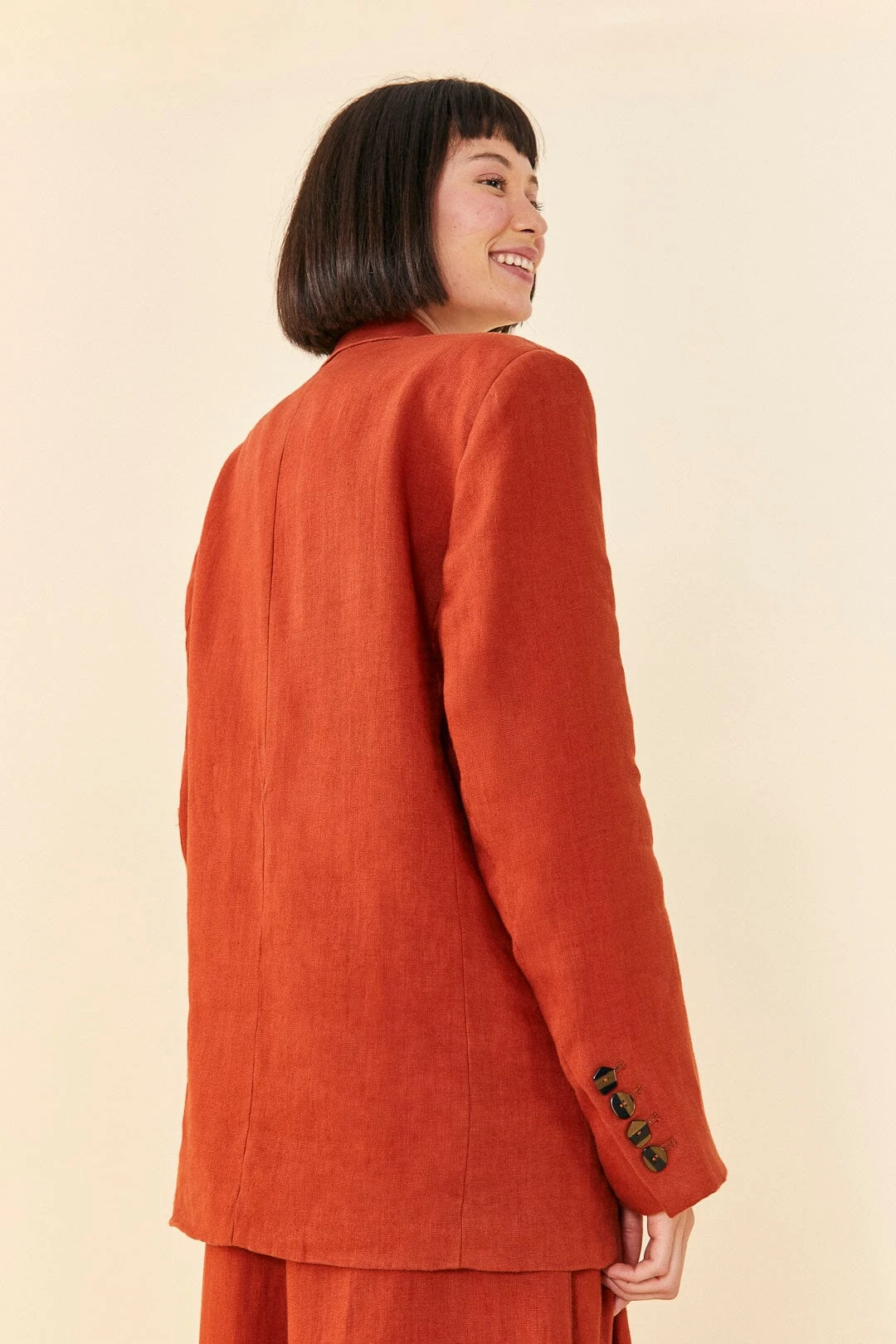 Farm Rio Brown Blazer 5 Farm Rio Brown Blazer - Image 3