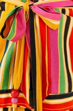 Farm Rio Rainbow Stripes Kimono -Farm Rio Fashion Store 306297 05