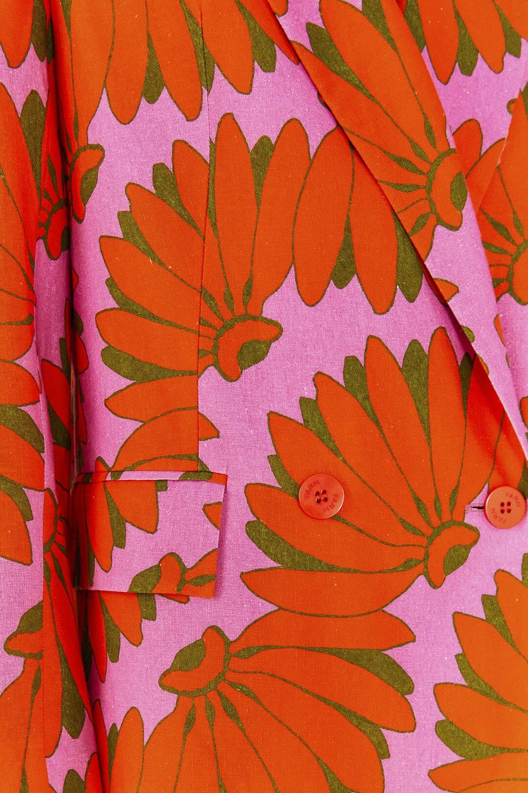 Farm Rio Pink Copacabana Blazer 7 Farm Rio Pink Copacabana Blazer - Image 5