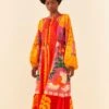 Farm Rio Sunset Patchwork Maxi Dress 1 Farm Rio Sunset Patchwork Maxi Dress -Farm Rio Fashion Store 306645 03