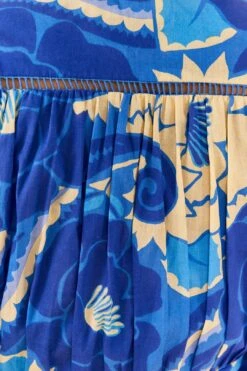 Farm Rio Blue Tropical Groove Blouse -Farm Rio Fashion Store 306650 04