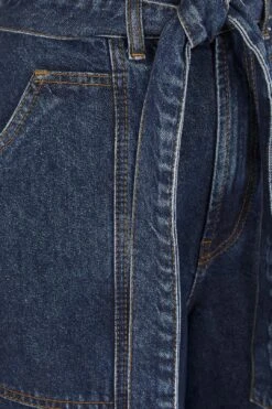 Farm Rio Dark Wash Wide Leg Denim Pants -Farm Rio Fashion Store 306668 04