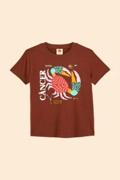 Farm Rio Cancer Zodiac Organic Cotton T-Shirt -Farm Rio Fashion Store 306692 05
