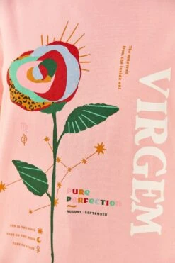 Farm Rio Virgo Zodiac Organic Cotton T-Shirt 10 Farm Rio Virgo Zodiac Organic Cotton T-Shirt -Farm Rio Fashion Store 306694 04