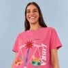 Farm Rio Libra Zodiac Organic Cotton T-Shirt -Farm Rio Fashion Store 306695 01