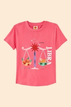 Farm Rio Libra Zodiac Organic Cotton T-Shirt -Farm Rio Fashion Store 306695 06