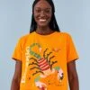 Farm Rio Scorpio Zodiac Organic Cotton T-Shirt -Farm Rio Fashion Store 306696 01