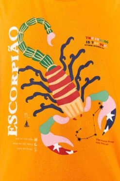 Farm Rio Scorpio Zodiac Organic Cotton T-Shirt -Farm Rio Fashion Store 306696 03