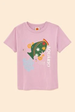 Farm Rio Aquarius Zodiac Organic Cotton T-Shirt -Farm Rio Fashion Store 306699 06