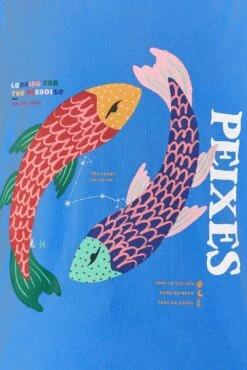 Farm Rio Pisces Zodiac Organic Cotton T-Shirt -Farm Rio Fashion Store 306700 04