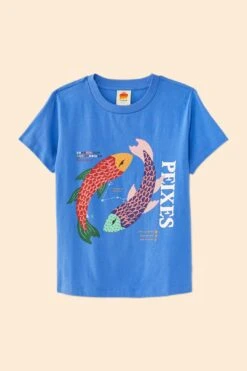 Farm Rio Pisces Zodiac Organic Cotton T-Shirt -Farm Rio Fashion Store 306700 06