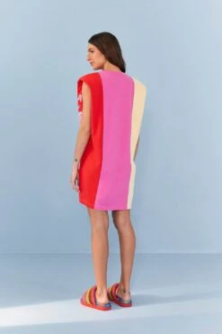 Farm Rio Mixed Prints Organic Cotton Mini Dress -Farm Rio Fashion Store 306714 04