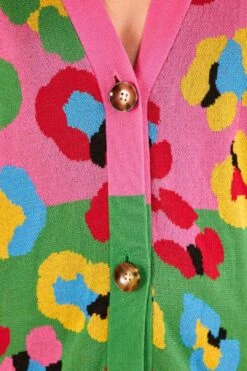 Farm Rio Mixed Fun Leopards Cardigan -Farm Rio Fashion Store 306730 05