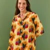 Farm Rio Banana Nest Pajama Shirt -Farm Rio Fashion Store 306914 01