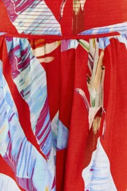 Farm Rio Red Sweet Jungle Organic Cotton Shorts -Farm Rio Fashion Store 306991 06