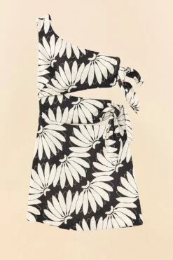 Farm Rio Black Copacabana Cut Out Mini Dress -Farm Rio Fashion Store 306998 07