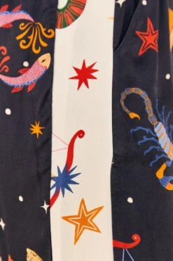 Farm Rio Zodiac Lenzing™ Ecovero™ Viscose Pants -Farm Rio Fashion Store 307013 04