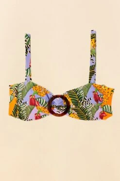 Farm Rio Striped Bananas Bikini Top -Farm Rio Fashion Store 307049 05