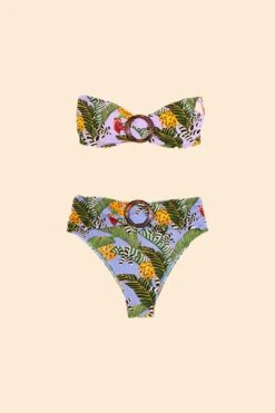 Farm Rio Striped Bananas One Piece Swimsuit -Farm Rio Fashion Store 307051 09 1