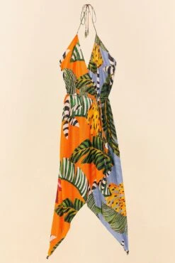 Farm Rio Striped Bananas Cover Up -Farm Rio Fashion Store 307052 07