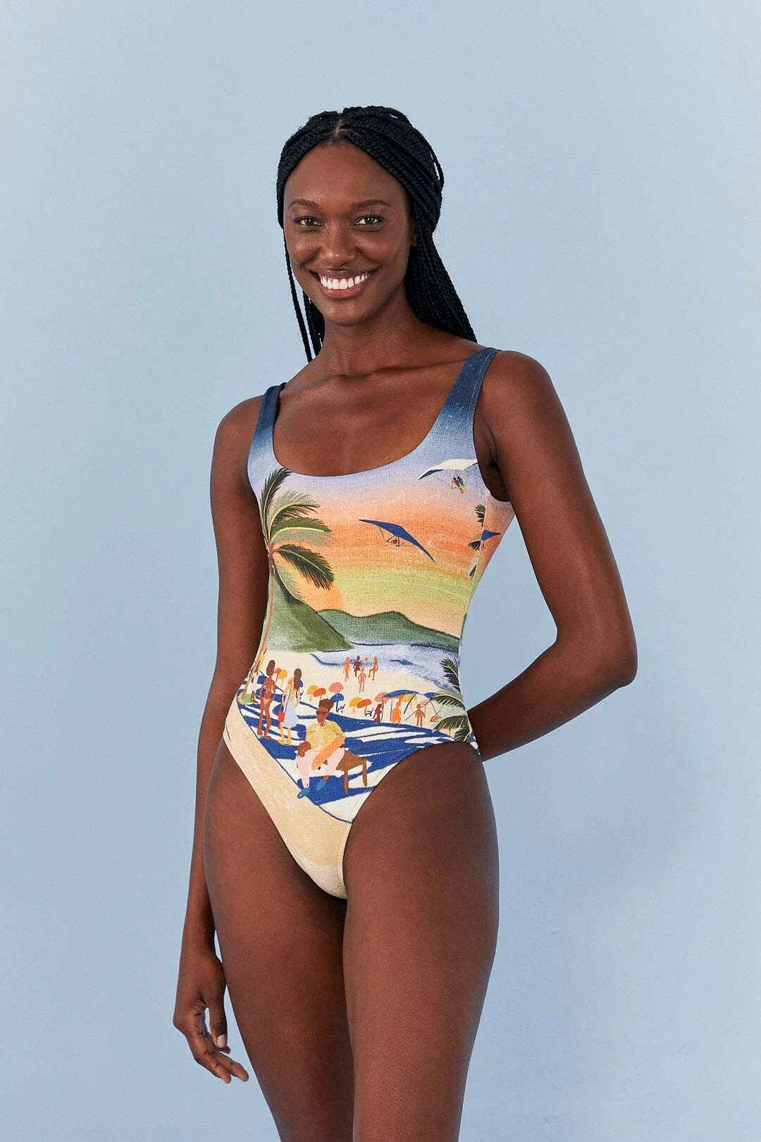 Farm Rio Carioca One Piece Swimsuit 4 Farm Rio Carioca One Piece Swimsuit - Image 2