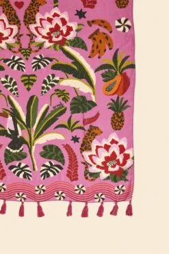 Farm Rio Pink Leopard Forest Sarong -Farm Rio Fashion Store 307083 07