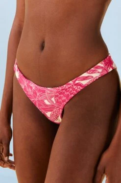 Farm Rio Tropical Woodcut High Leg Bikini Bottom -Farm Rio Fashion Store 307086 03