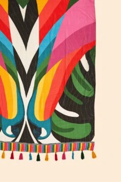 Farm Rio Macaw Stripes Sarong -Farm Rio Fashion Store 307131 07