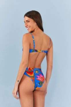 Farm Rio Blue Macaw Party Underwire Bikini Top 10 Farm Rio Blue Macaw Party Underwire Bikini Top -Farm Rio Fashion Store 307134 05