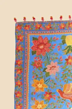 Farm Rio Blue Tropical Tapestry Sarong -Farm Rio Fashion Store 307139 07