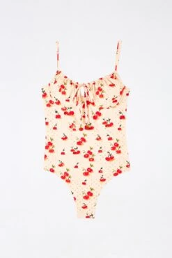 Farm Rio Pitanga Cherry One Piece Swimsuit -Farm Rio Fashion Store 307154 05
