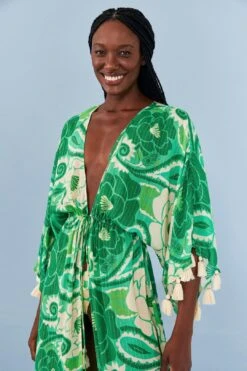 Farm Rio Tropical Groove Cover Up -Farm Rio Fashion Store 307160 03