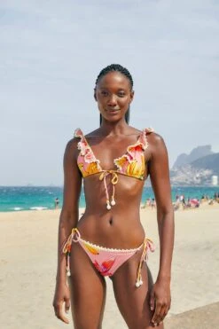 Farm Rio Pink Banana Taste Bikini Bottom