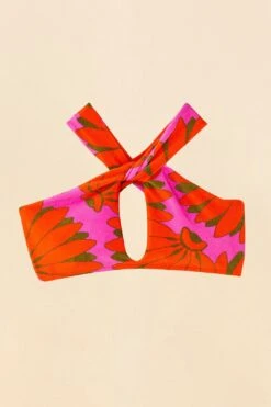 Farm Rio Pink Copacabana Bikini Top -Farm Rio Fashion Store 307167 05