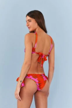 Farm Rio Pink Copacabana Side Tie Bikini Bottom -Farm Rio Fashion Store 307168 05