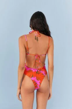 Farm Rio Pink Copacabana One Piece Swimsuit -Farm Rio Fashion Store 307169 04