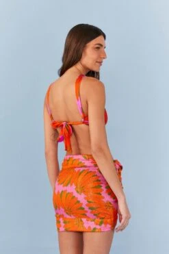 Farm Rio Pink Copacabana Cover Up Skirt 11 Farm Rio Pink Copacabana Cover Up Skirt -Farm Rio Fashion Store 307170 04