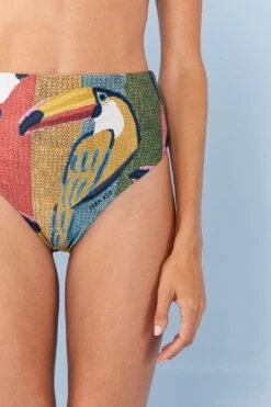 Farm Rio Wonderful Toucans High Waisted Bikini Bottom 9 Farm Rio Wonderful Toucans High Waisted Bikini Bottom -Farm Rio Fashion Store 307923 03