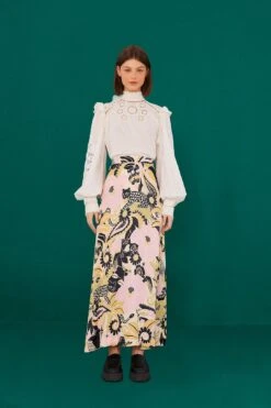 Farm Rio Off-White Romantic Blouse -Farm Rio Fashion Store 308187 03