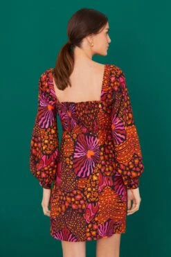 Farm Rio Leopard Hearts Mini Dress -Farm Rio Fashion Store 308209 03