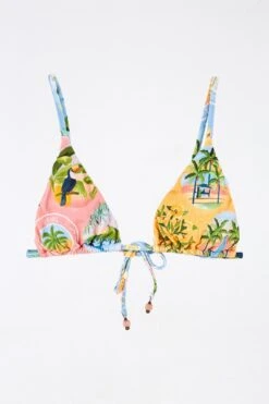 Farm Rio Rio Stamps Bikini Top -Farm Rio Fashion Store 308496 05