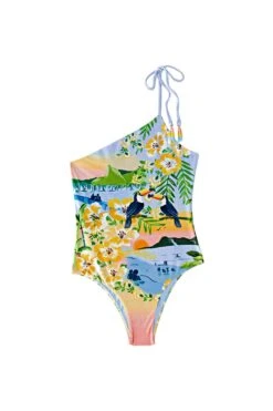 Farm Rio Colorful Rio One Piece Swimsuit -Farm Rio Fashion Store 308498 06