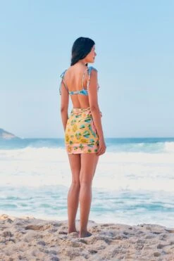 Farm Rio Rio Stamps Reversible Cover Up 9 Farm Rio Rio Stamps Reversible Cover Up -Farm Rio Fashion Store 308499 04