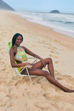 Farm Rio Beach Mixed Scarves One Piece Swimsuit 9 Farm Rio Beach Mixed Scarves One Piece Swimsuit -Farm Rio Fashion Store 308505 02