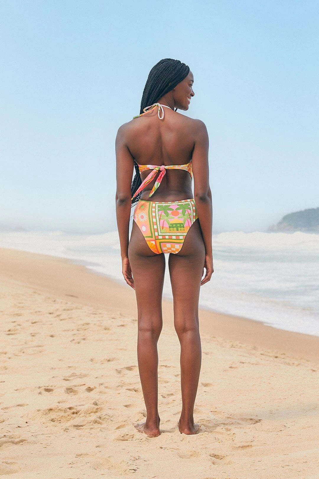 Farm Rio Beach Mixed Scarves One Piece Swimsuit 4 Farm Rio Beach Mixed Scarves One Piece Swimsuit - Image 2