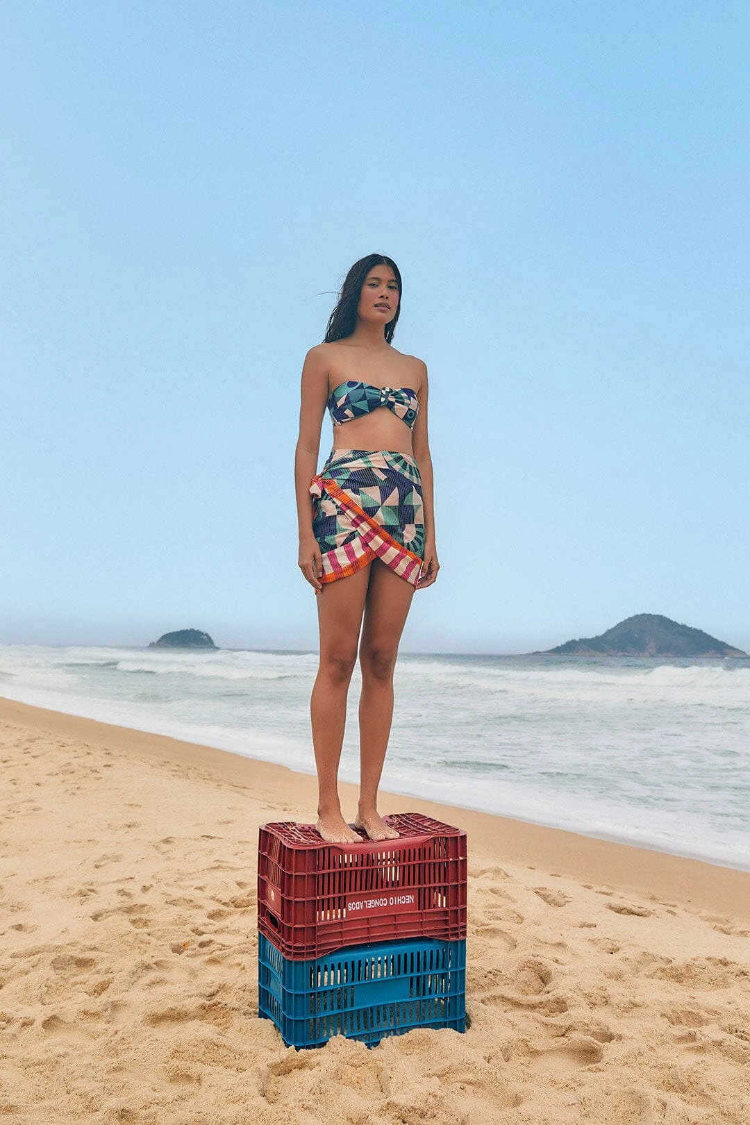 Farm Rio Ombre Graphic Toucans Cover Up 3 Farm Rio Ombre Graphic Toucans Cover Up