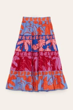 Farm Rio Mixed Living Nature Skirt -Farm Rio Fashion Store 309090 06