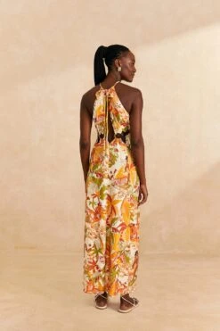 Farm Rio Sand Leopard Forest Maxi Dress 11 Farm Rio Sand Leopard Forest Maxi Dress -Farm Rio Fashion Store 309151 04