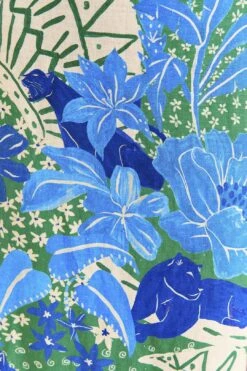 Farm Rio Green Jungle Panther Midi Dress -Farm Rio Fashion Store 309167 05