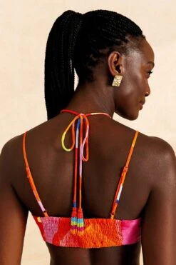 Farm Rio Red Ombre Chita Top -Farm Rio Fashion Store 309186 03